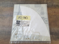 Original New Mercedes-Benz GLA W156 Right Rear Door Anti-Chipping Stone Decal Protective Foil