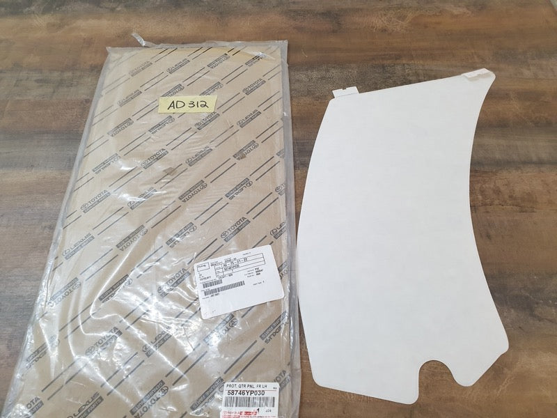 Original New Toyota Hilux Left Rear Load Body Anti-Chipping Stone Decal Protective Foil