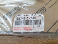 Original New Toyota Hilux Left Rear Load Body Anti-Chipping Stone Decal Protective Foil
