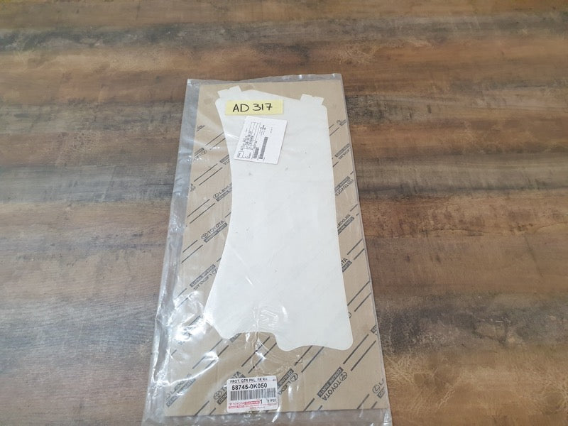 Original New Toyota Hilux Right Rear Load Body Anti-Chipping Stone Decal Protective Foil