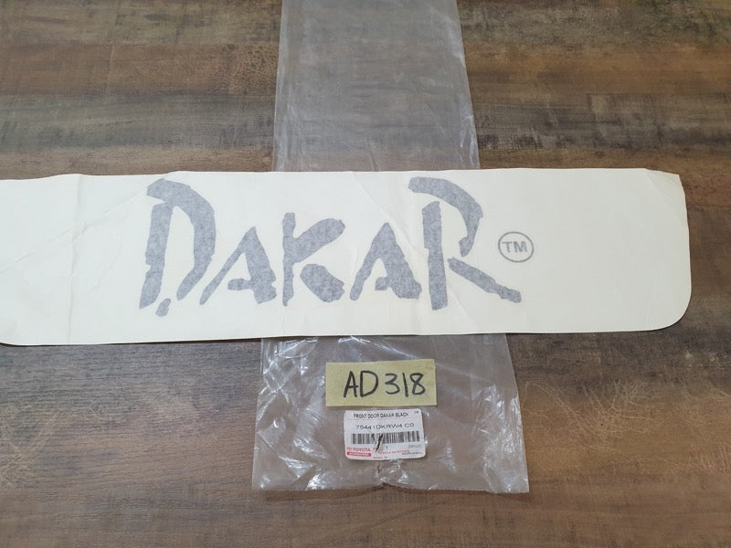 Original New Toyota Hilux Front Door 'Dakar' Sticker
