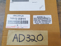 Original New Toyota Etios Left B-Pillar Blackout Foil