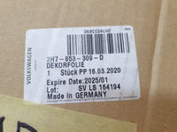 Original New Volkswagen Amarok Left Front Door Blackout Foil