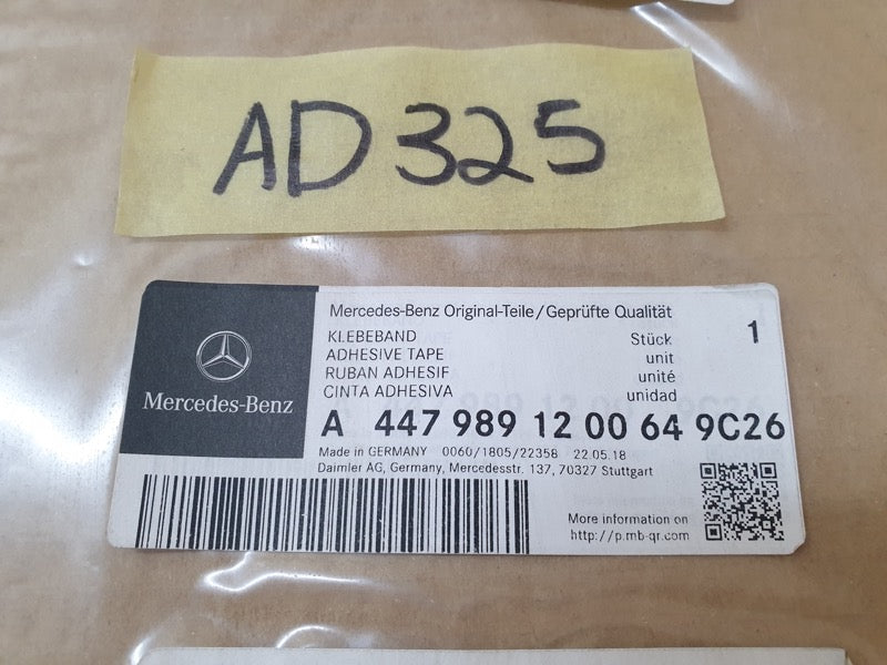 Original New Mercedes-Benz V-Class W447 Right Front Door Blackout Foil
