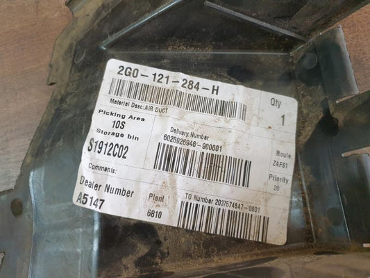 Original New Volkswagen Polo Right Radiator Air Guide