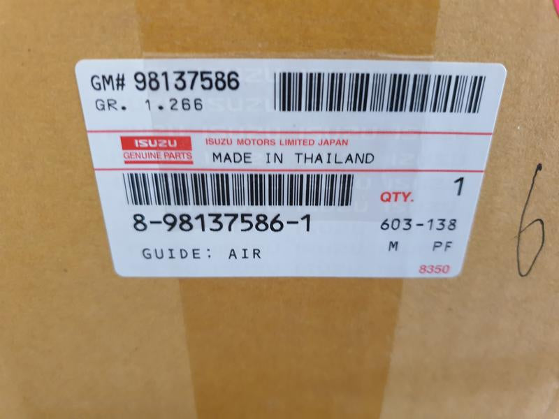 Original New Isuzu D-Max Right Radiator Bracket