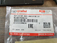 Original New GWM P Series Left Radiator Air Guide Deflector