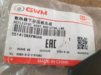 Original New GWM P Series Lower Radiator Air Deflector
