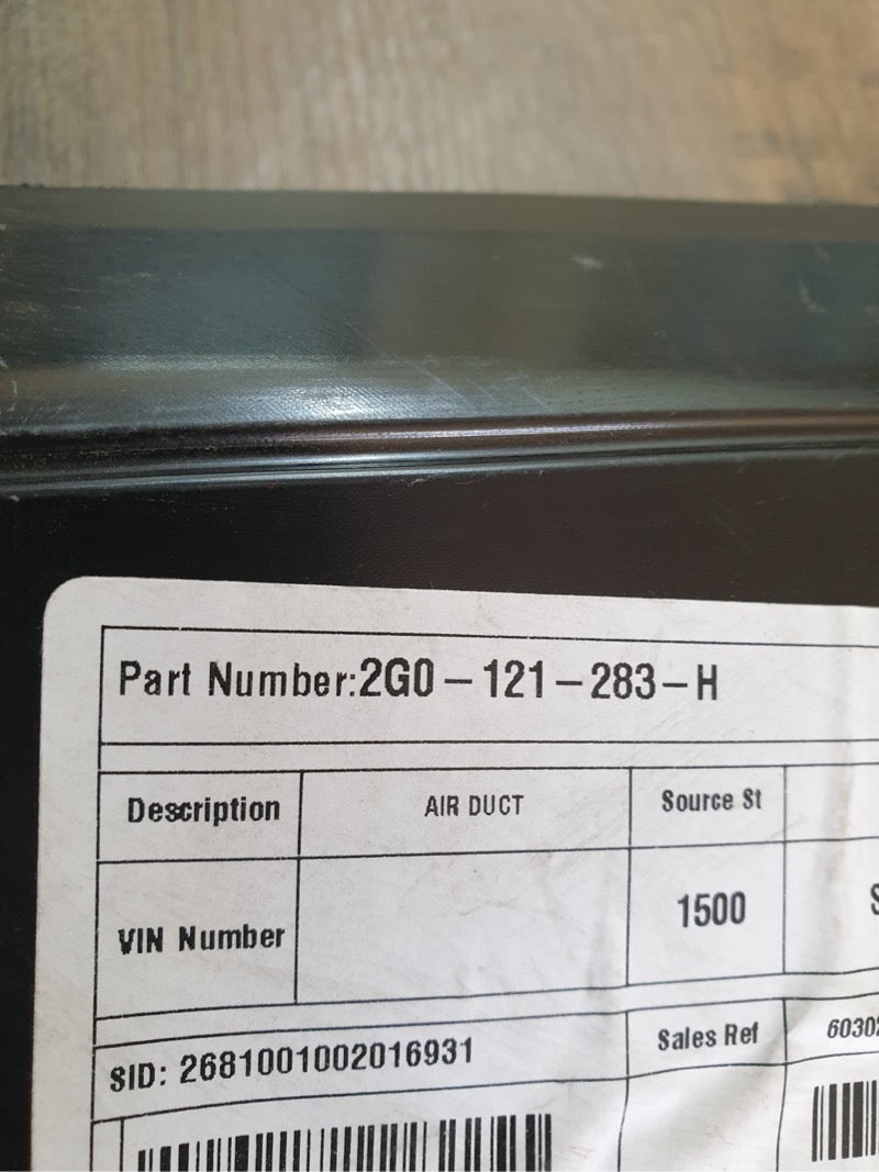 Original New Volkswagen Polo Left Front Radiator Air Guide