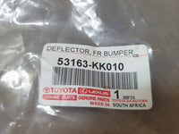 Original New Toyota Hilux Left Front Centre Air Deflector