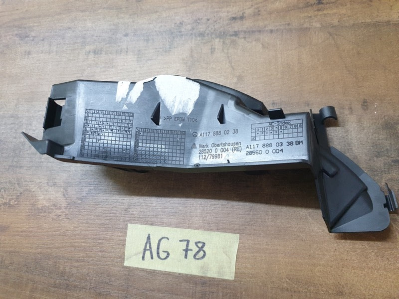 Original New Mercedes-Benz CLA W117 Right Front Air Deflector