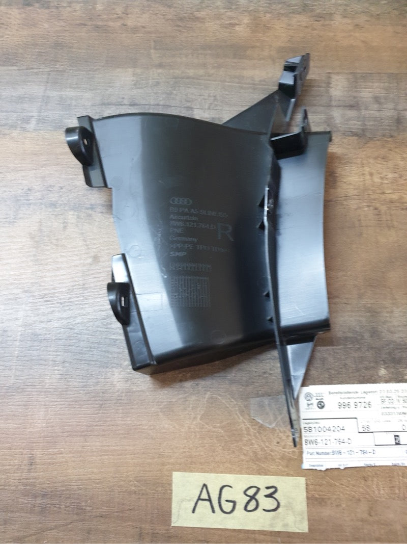 Original New Audi A5 Right Front Bumper Air Guide