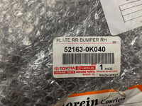 Toyota Hilux 2019 Right Rear Bumper Corner Cover Plate