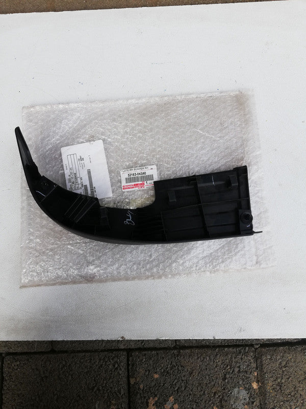 Toyota Hilux 2019, 2020, Rear bumper end trim Right Rear Bumper Corner Cover Plate