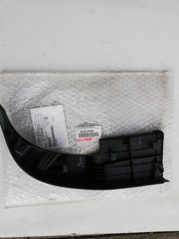 Toyota Hilux 2019, 2020, Rear bumper end trim Right Rear Bumper Corner Cover Plate