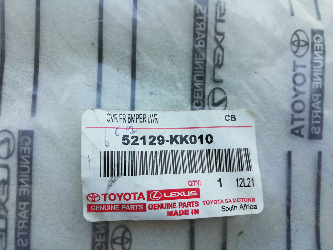 Toyota Hilux or Fortuner 2015, 2016, 2017, 2018, 2019, 2020, 2021, 2022 Front Bumper Lower Cover