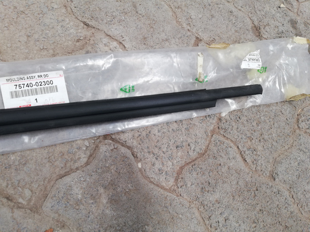 Toyota Corolla Quest 2023 Left Rear Door Upper Beading/Recessed Moulding