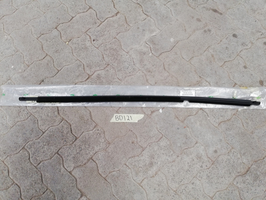 Toyota Corolla Quest 2023 Left Rear Door Upper Beading/Recessed Moulding
