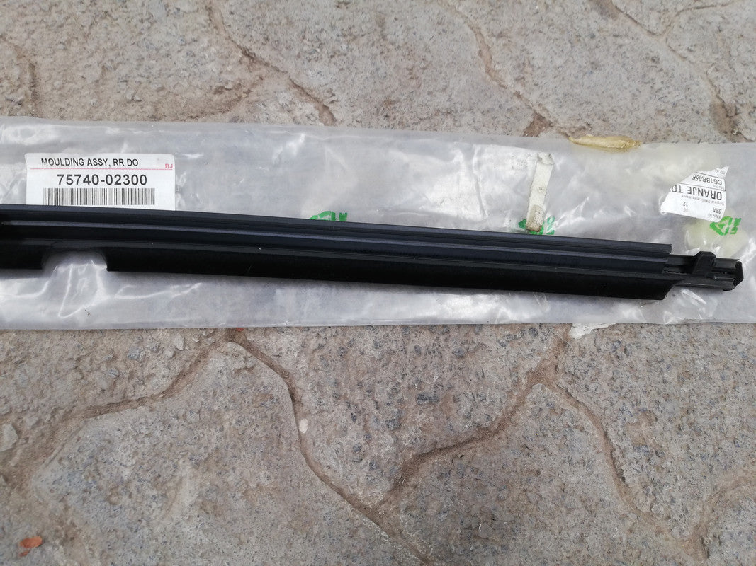Toyota Corolla Quest 2023 Left Rear Door Upper Beading/Recessed Moulding