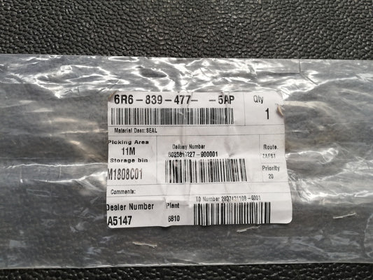 Volkswagen Polo Vivo 2022 Left Rear Door Recessed Moulding