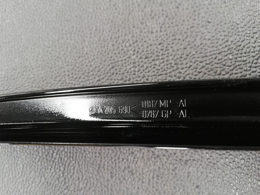 Original New Mercedes-Benz C-Class W205, C220 2016 Left Front Door Blackout Moulding