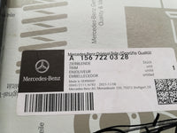 Original New Mercedes-Benz GLA W156, SUV Left Front Door Blackout Moulding