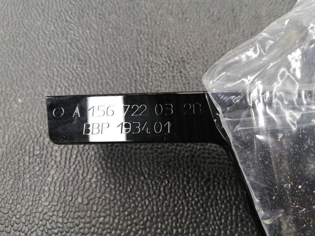 Original New Mercedes-Benz GLA W156, SUV Left Front Door Blackout Moulding