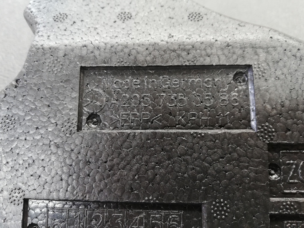 Original New Mercedes-Benz C-Class W205, C180 2015 Left Rear Door Impact Foam Impact Absorber