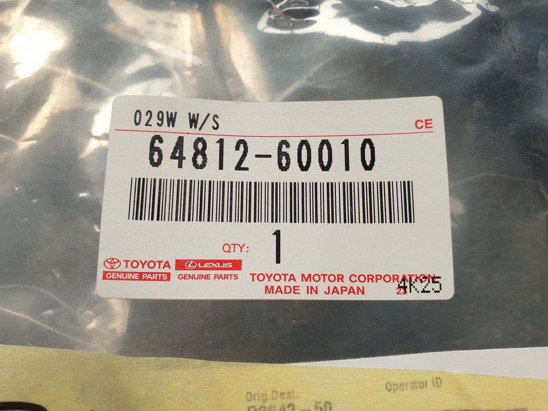 Toyota Windshield Rubber Seal Moulding