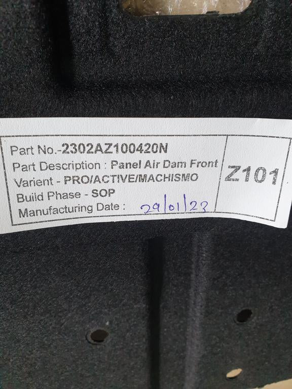 Original New Mahindra Scorpio-N Engine Cover