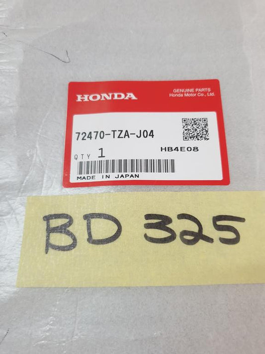 Original New Honda Fit Left Front Door Centre Blackout Moulding