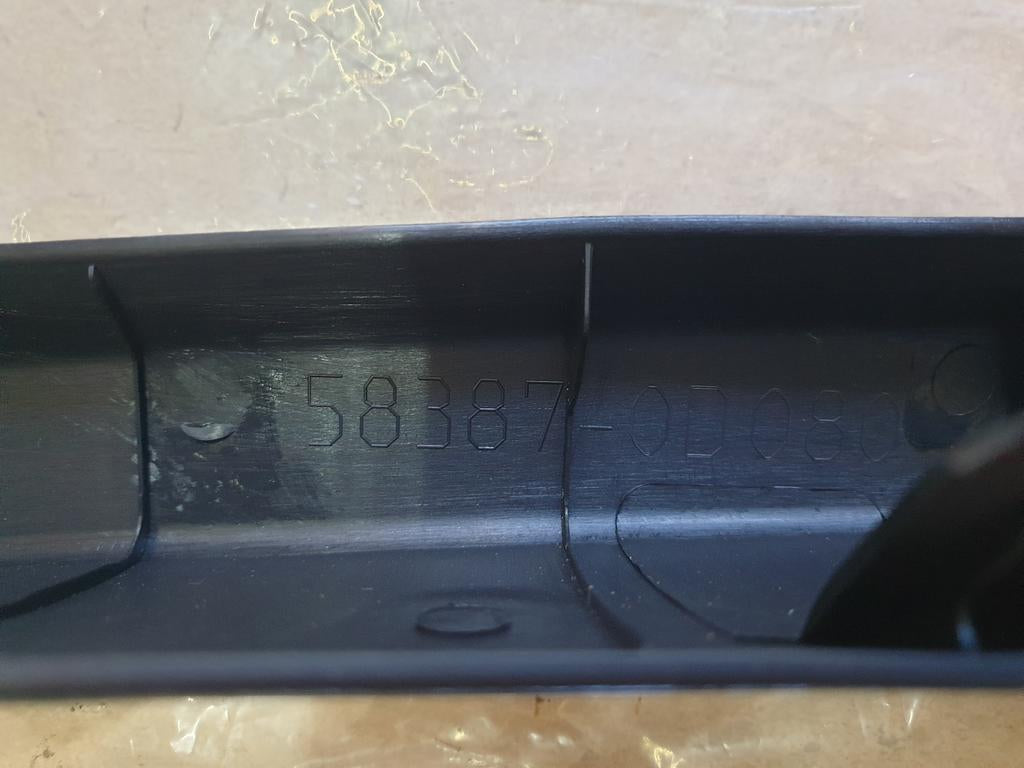 Original New Toyota Etios Rear Floor Finishing Plate