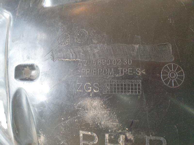 Mercedes-Benz Aftermarket Right Front Wheel Fender Liner Rear Piece