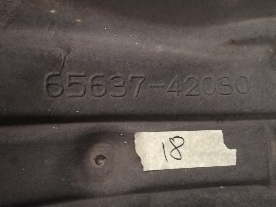 Original Used Toyota Rav 4 2019 Right Rear Wheelhouse Cover, Fender liner