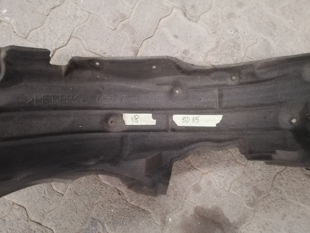 Original Used Toyota Rav 4 2019 Right Rear Wheelhouse Cover, Fender liner