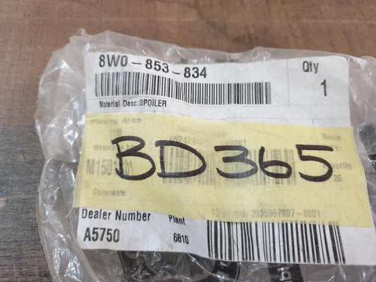 Original New Audi A4 Right Front Wheel Spoiler