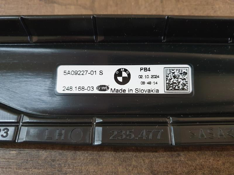 Original New BMW 4 Series 420iM440i Gran  Left Illuminated Door Sill Inner Light Trim