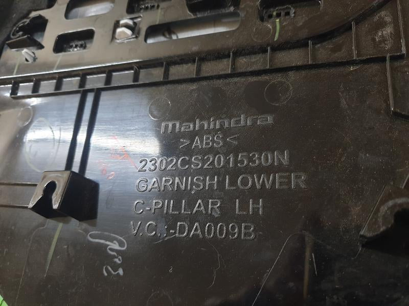 Original New Mahindra XUV 3XO Left Lower C-Pillar Cover