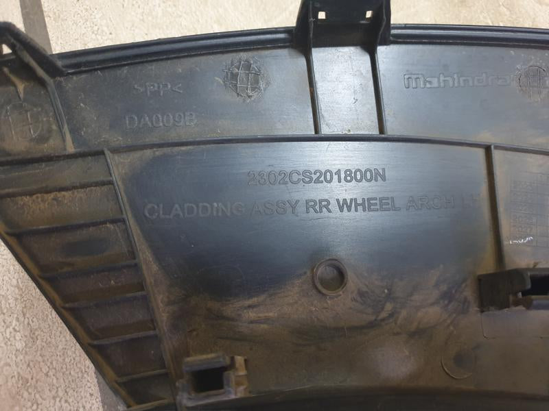 Original New Mahindra XUV 3XO Left Rear Fender Wheel Arch Cover Piece