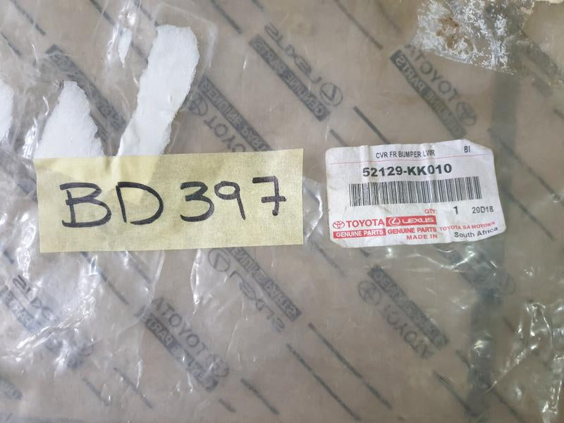 Original New Toyota Fortuner Hilux Front Bumper Lower Cover