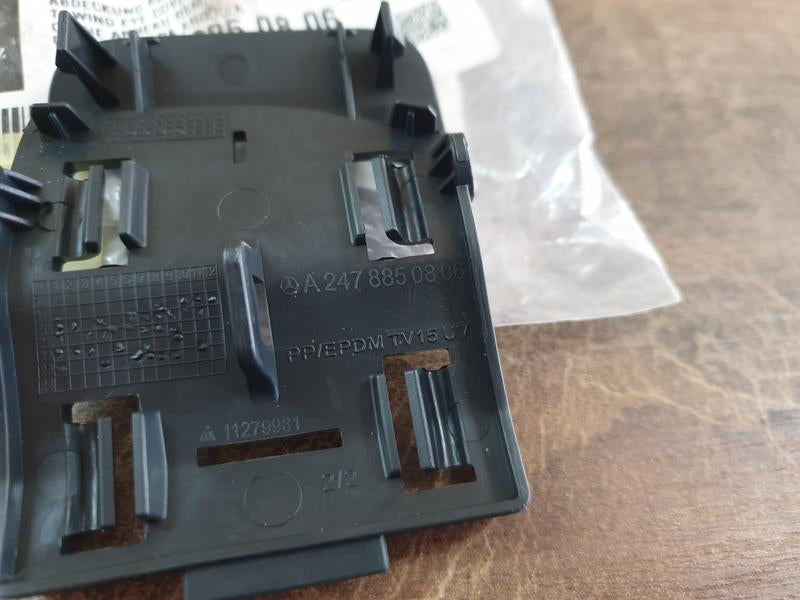 Original New Mercedes-Benz GLA H247 Rear Bumper Towing Eye Cover