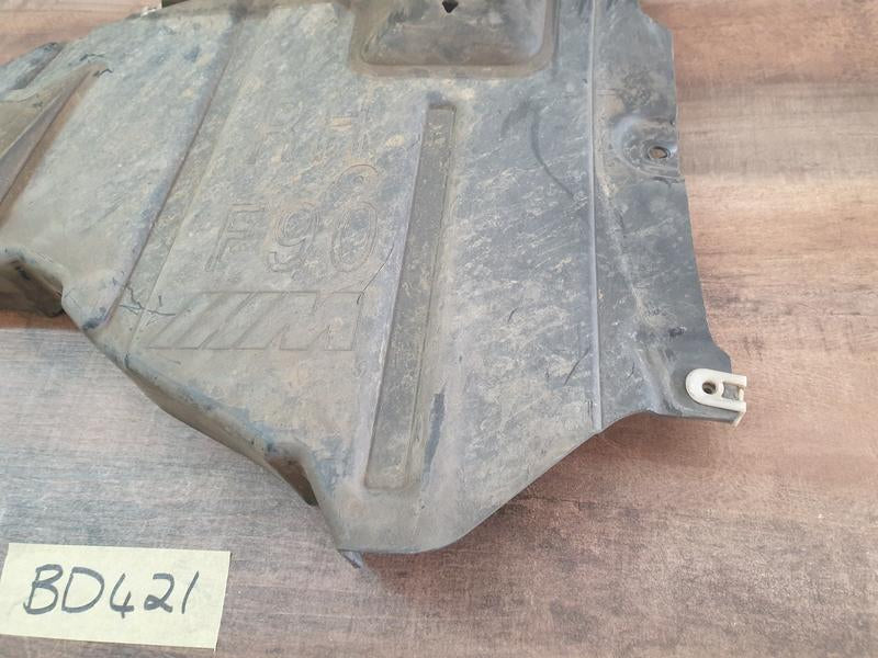 Original Used BMW 5 Series 520i M Right Front Fender Liner Extension