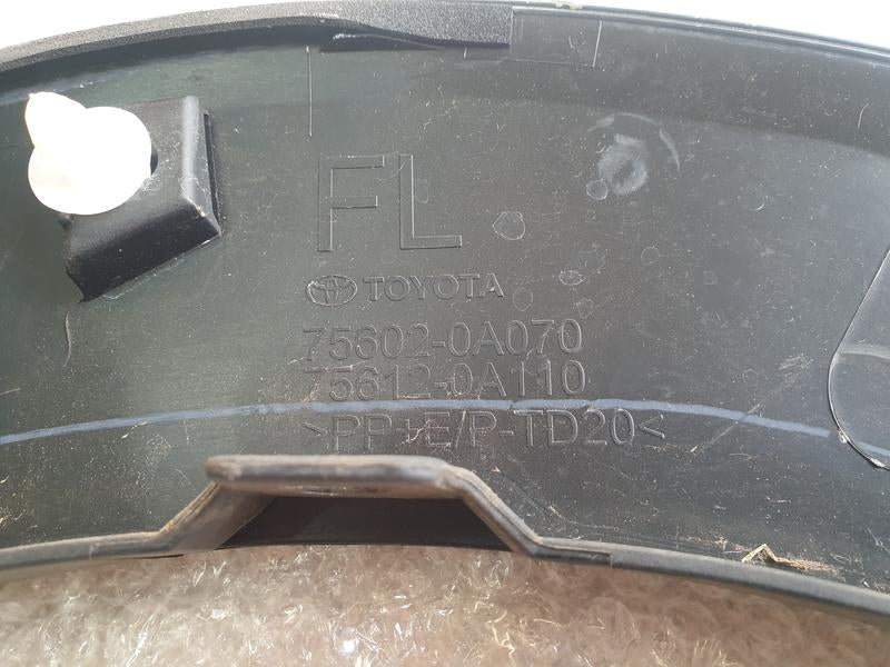 Original Used Toyota Corolla Cross Left Front Wheel Arch Moulding