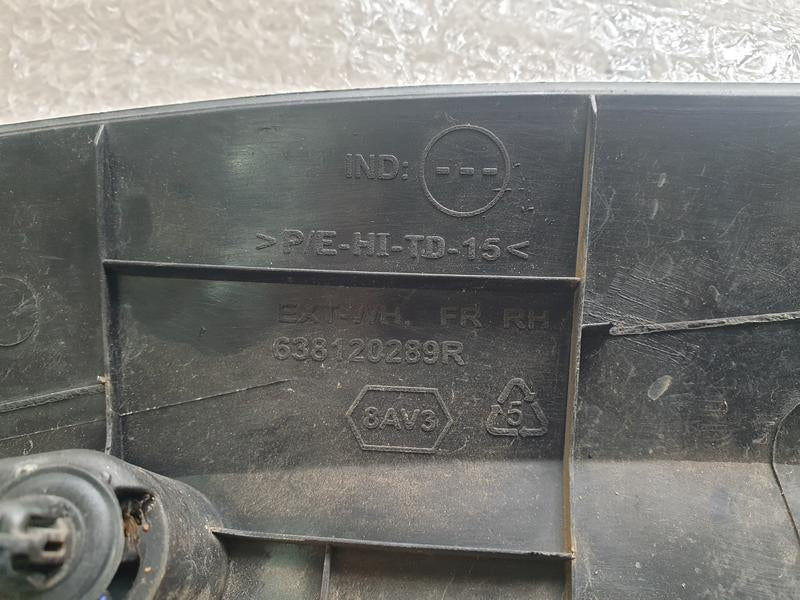 Original Used Renault Kiger Right Front Wheel Arch Moulding