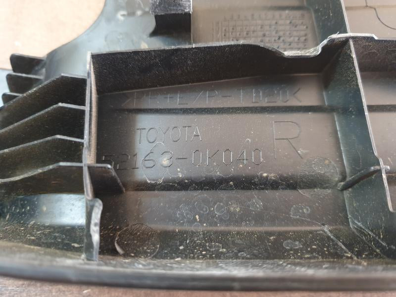 Original Used Toyota Hilux Right Rear Bumper Corner Plate