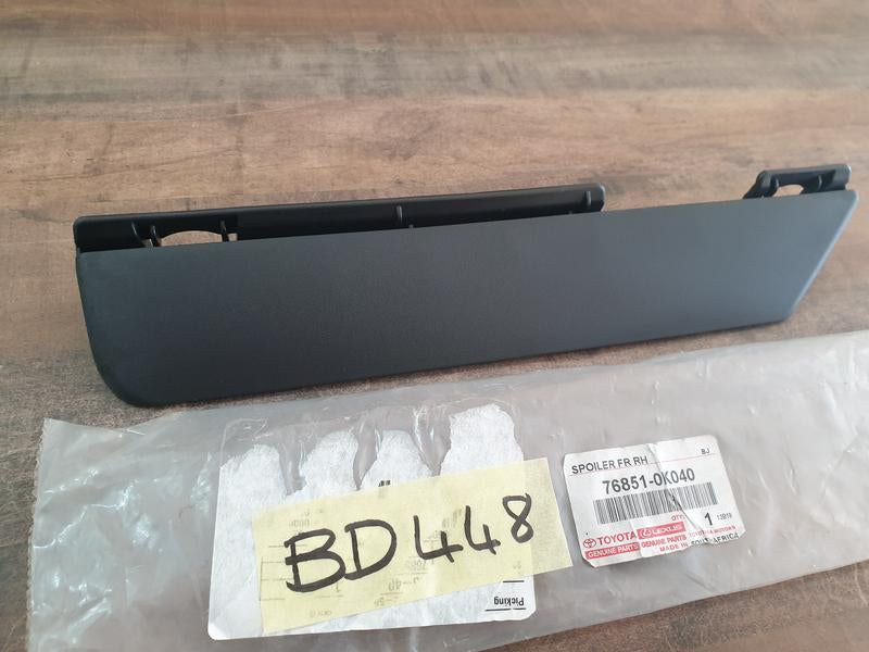 Original New Toyota Hilux Right Front Bumper Wind Deflector Spoiler