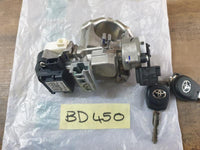 Original Used Toyota Starlet Ignition Lock and Remote Key Set