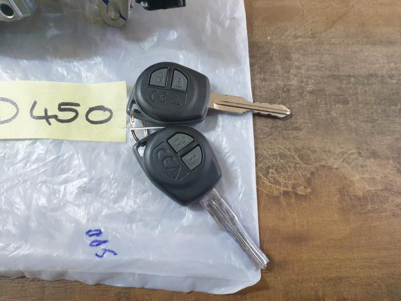 Original Used Toyota Starlet Ignition Lock and Remote Key Set