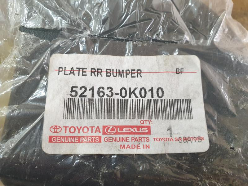 Original New Toyota Hilux Right Rear Bumper Corner Plate