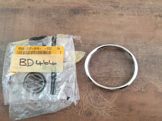 Original New Volkswagen Polo Left Front Fog Light Chrome Trim